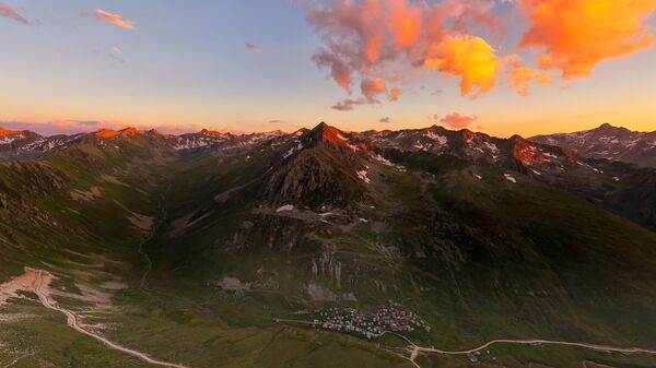 Rize ve Artvin sınırlarında yer alan Kaçkar Dağları - Sputnik Türkiye