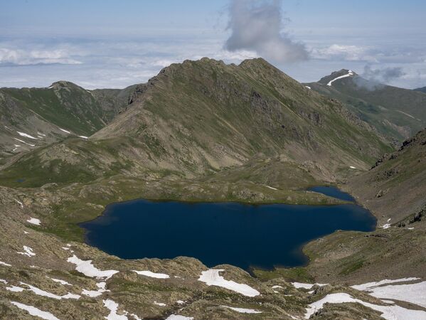 Rize ve Artvin sınırlarında yer alan Kaçkar Dağları - Sputnik Türkiye