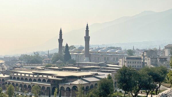 Bursa dumanla kaplandı - Sputnik Türkiye