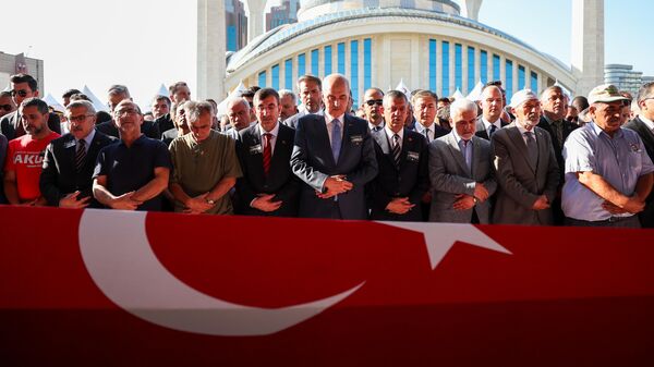 Cenaze töreni - Sputnik Türkiye