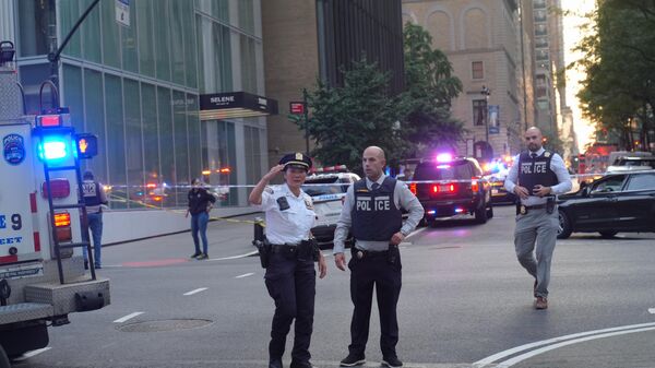 Manhattan'da silahlı saldırı: Gökdelendeki saldırıda polis memuru dahil 4 ölü - Sputnik Türkiye