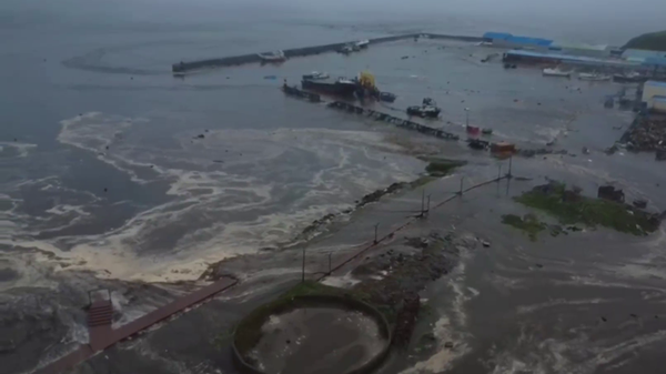 Severo-Kurilsk kıyıları - Sputnik Türkiye