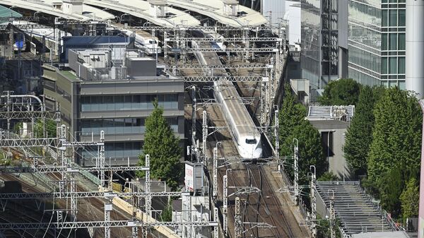 Japonya'da tsunami uyarısının ardından bazı tren seferleri durduruldu - Sputnik Türkiye