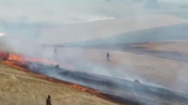 Büyükçekmece yangın - Sputnik Türkiye