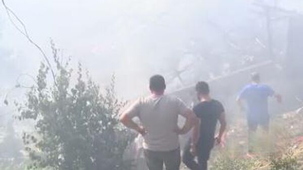 Ankara gecekondu yangını - Sputnik Türkiye