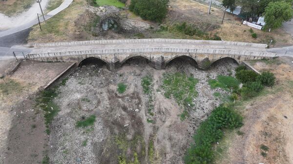 Tunca Nehri'nde su akışı durdu - Sputnik Türkiye