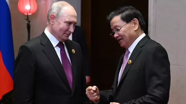 Putin: Rusya-Laos ticaret hacmi bir yılda ikiye katlandı