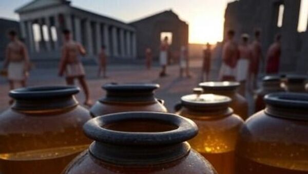 Pompeii yakınlarında 2.500 yıllık bal keşfedildi: Antik kavanozlar gizemini çözdü - Sputnik Türkiye