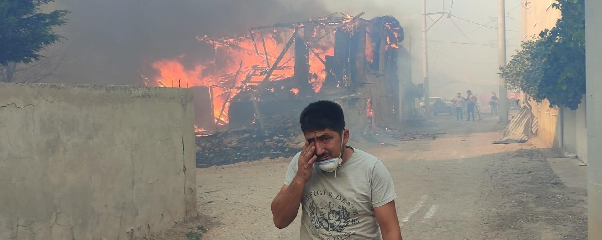 Çanakkale orman yangını - Sputnik Türkiye, 1920, 08.08.2025