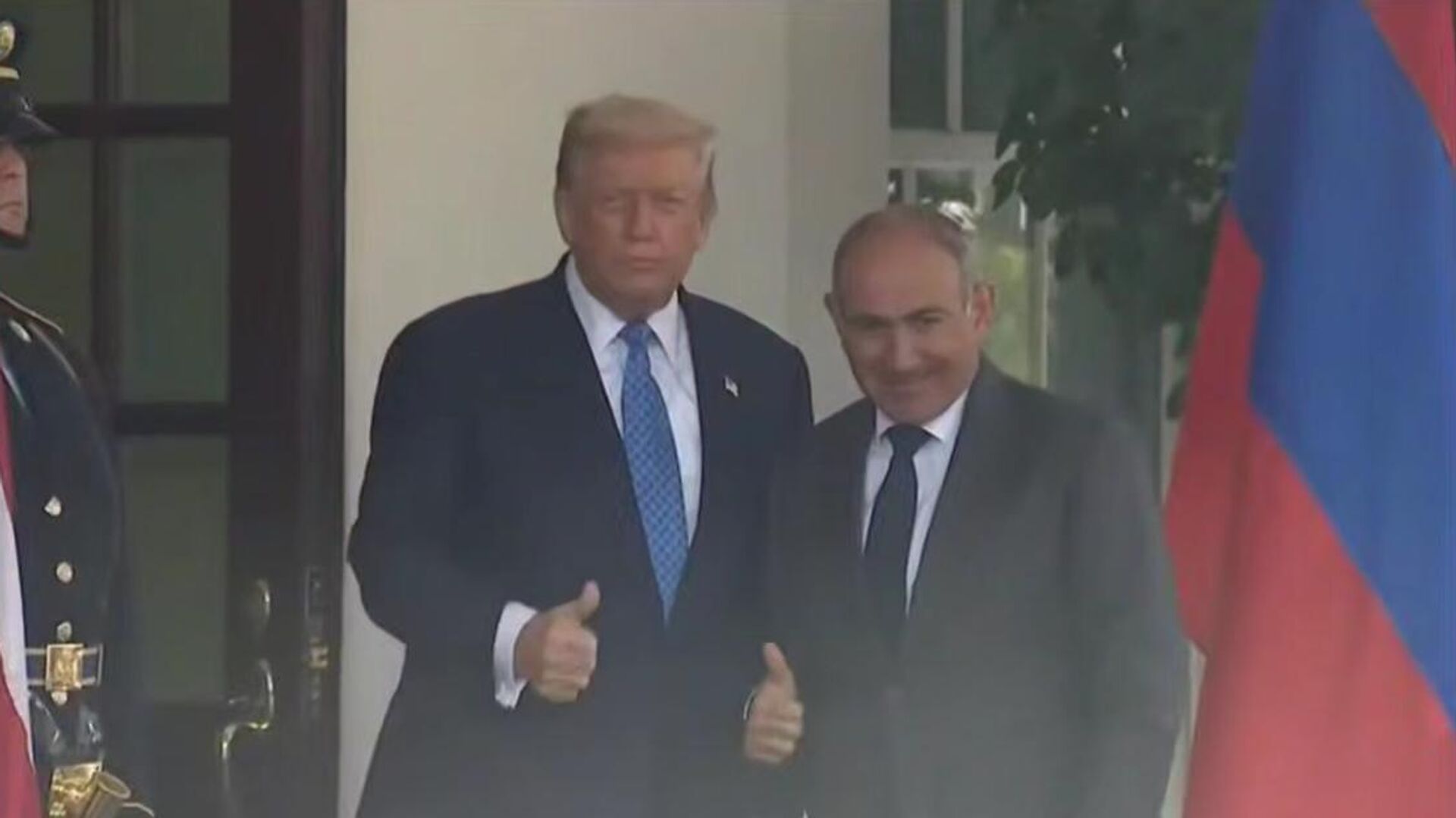 ABD Başkanı Donald Trump, Ermenistan Başbakanı Nikol Paşinyan - Sputnik Türkiye, 1920, 04.06.2026