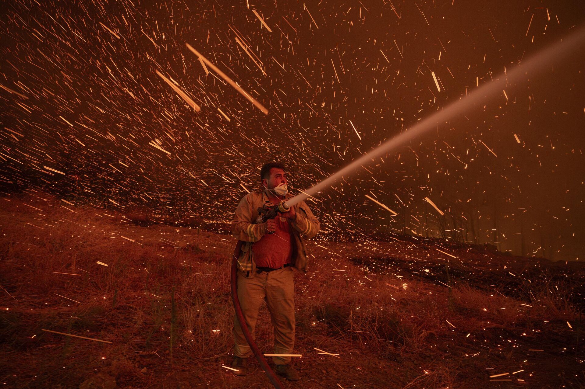 Çanakkale, Kepez orman yangını - Sputnik Türkiye, 1920, 12.08.2025