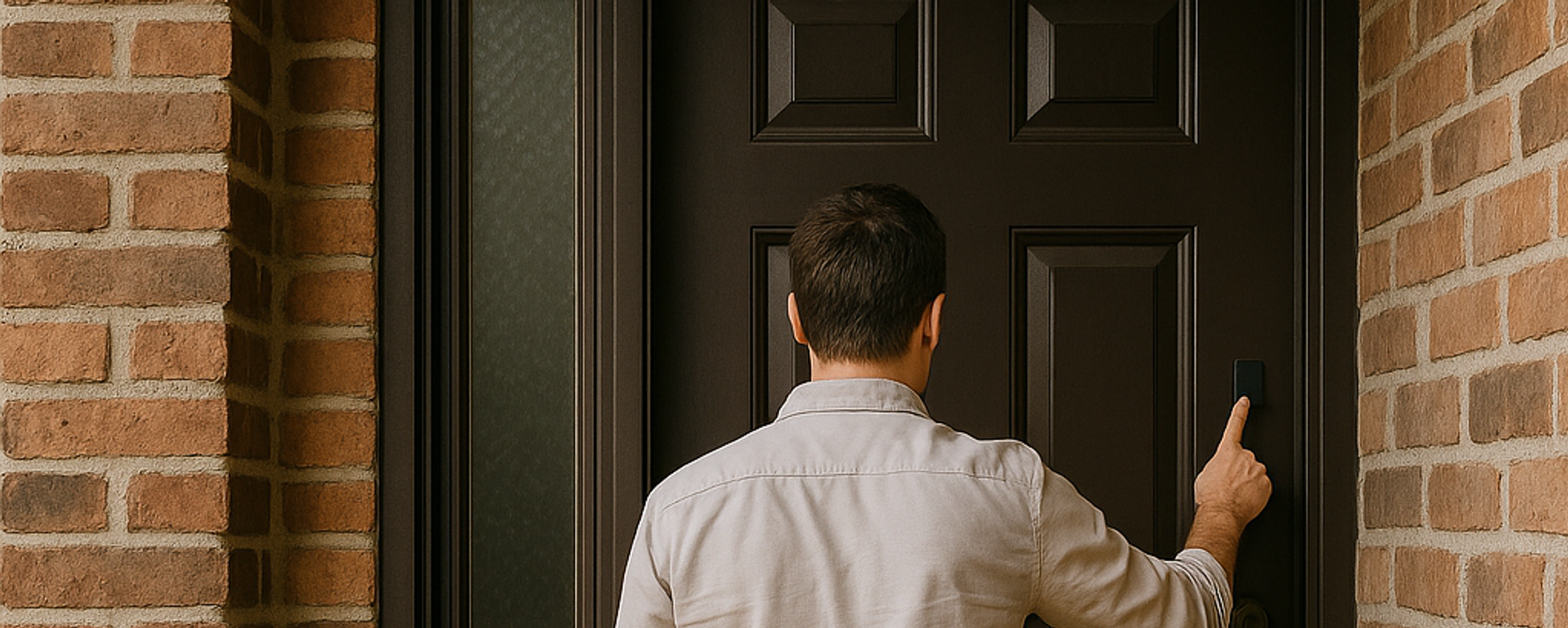 kapıda kalmış bir adam - Sputnik Türkiye, 1920, 12.08.2025