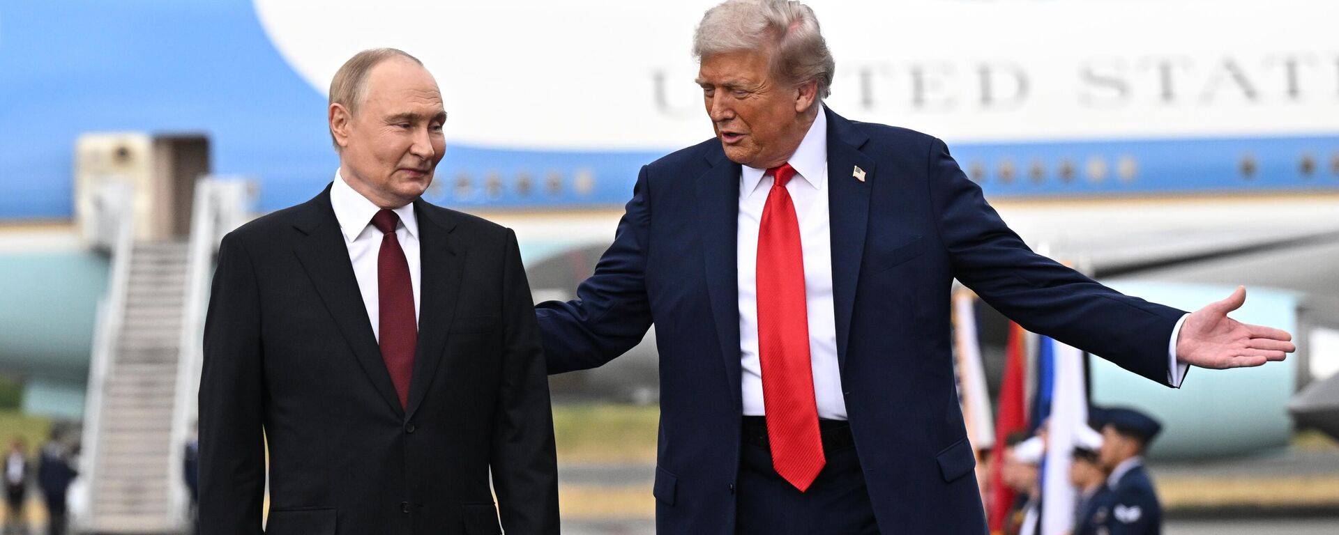 Rusya Devlet Başkanı Putin ve ABD Başkanı Trump Alaska'da - Sputnik Türkiye, 1920, 16.10.2025