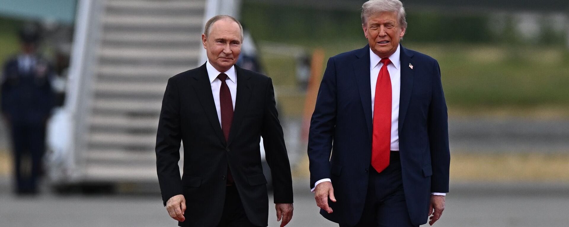 Rusya Devlet Başkanı Putin ve ABD Başkanı Trump Alaska'da - Sputnik Türkiye, 1920, 17.10.2025