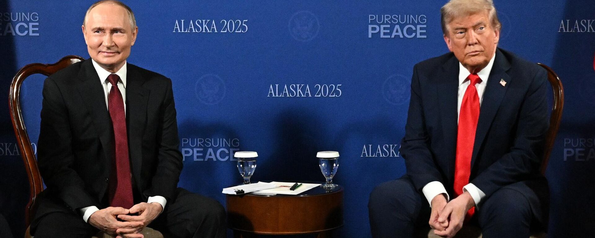Rusya Devlet Başkanı Putin ve ABD Başkanı Trump Alaska'da Rusya Devlet Başkanı Putin ve ABD Başkanı Trump Alaska'da - Sputnik Türkiye, 1920, 15.08.2025