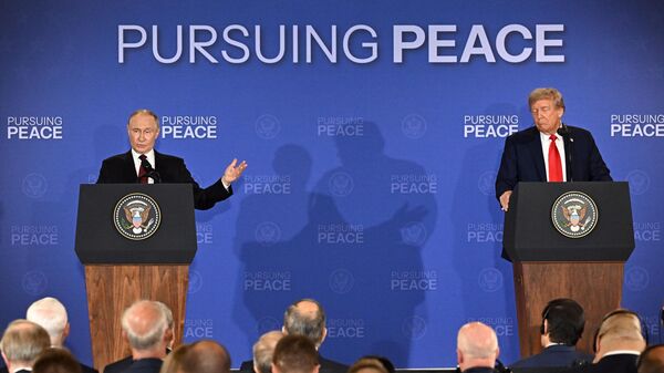 Putin-Trump basın açıklaması - Sputnik Türkiye