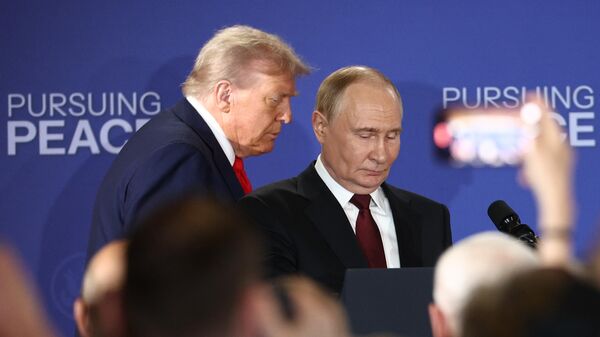 Putin-Trump basın açıklaması - Sputnik Türkiye
