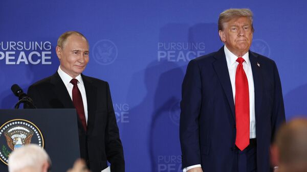 Putin-Trump basın açıklaması - Sputnik Türkiye