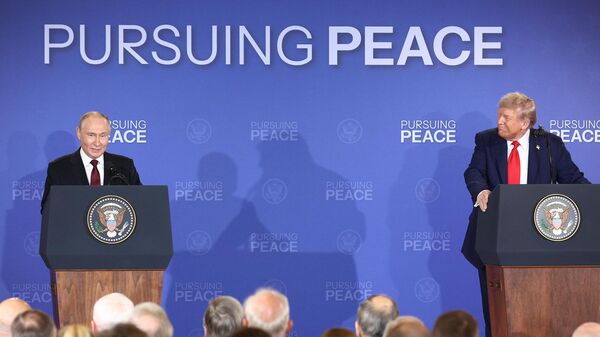 Putin-Trump basın açıklaması - Sputnik Türkiye