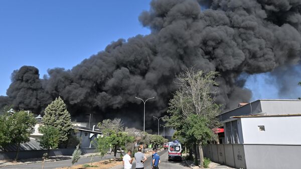Gaziantep yangın - Sputnik Türkiye