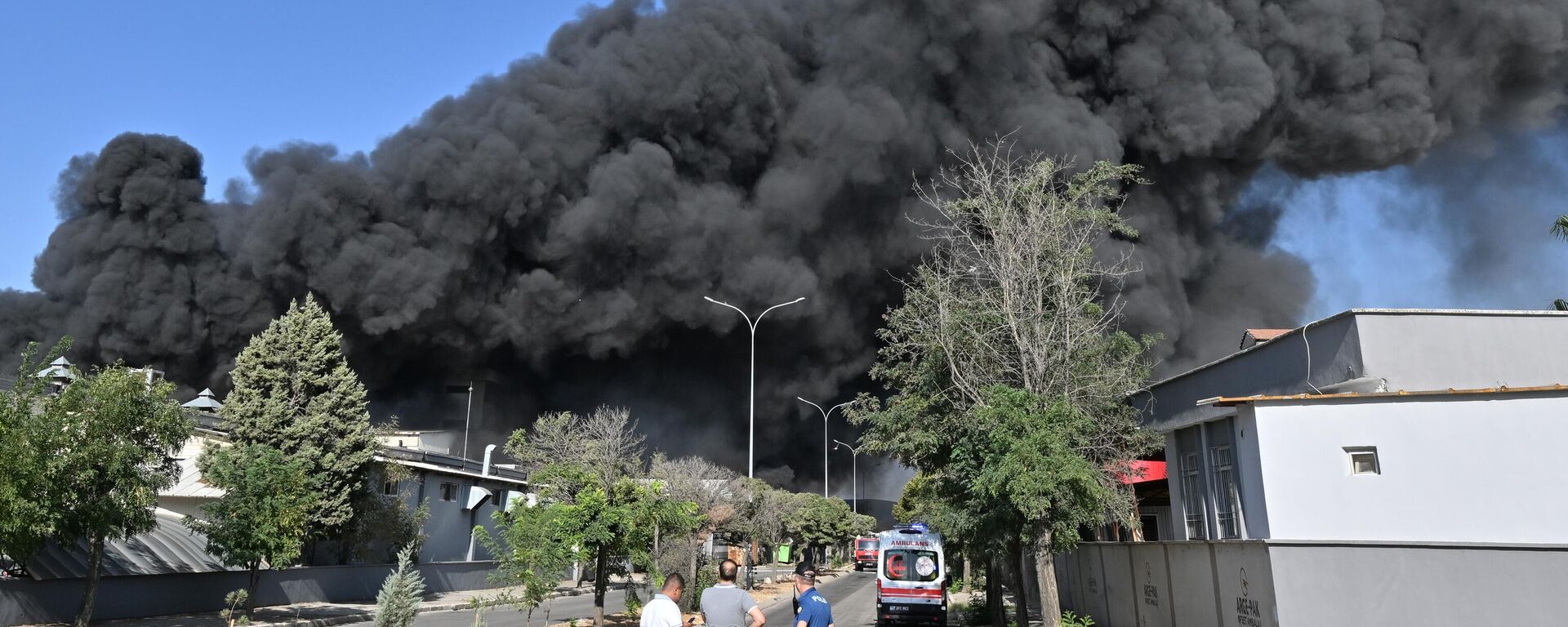 Gaziantep yangın - Sputnik Türkiye, 1920, 17.08.2025