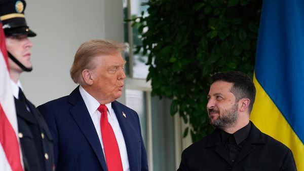 Zelenskiy, Trump ile görüşmek için Beyaz Saray'da - Sputnik Türkiye