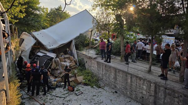 Nevşehir kamyon kazası - Sputnik Türkiye