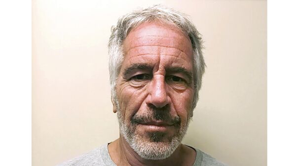 This photo provided by the New York State Sex Offender Registry shows Jeffrey Epstein, March 28, 2017. - Sputnik Türkiye