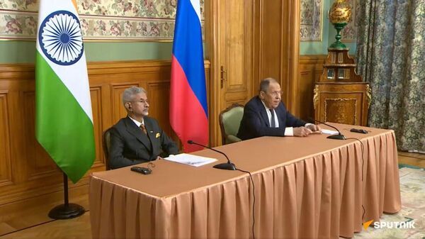 lavrov jaishankar - Sputnik Türkiye