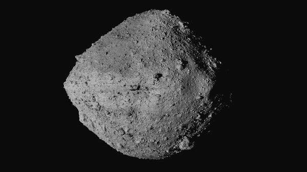 This undated image made available by NASA shows the asteroid Bennu from the OSIRIS-REx spacecraft. - Sputnik Türkiye