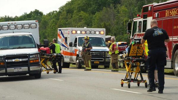 ABD Otobüs Kazası - Sputnik Türkiye