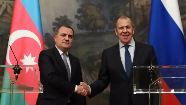 Sergey Lavrov-Ceyhun Bayramov görüşmesi - Sputnik Türkiye