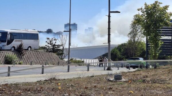 İTÜ yangın - Sputnik Türkiye