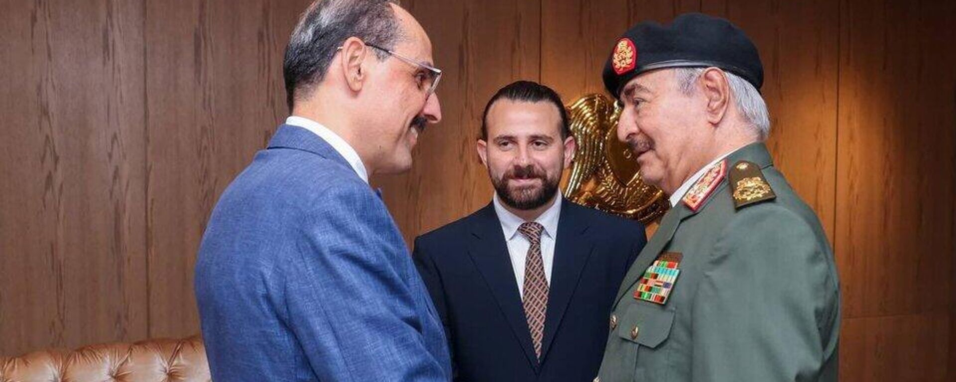 İbrahim Kalın ve Hafter - Sputnik Türkiye, 1920, 25.08.2025