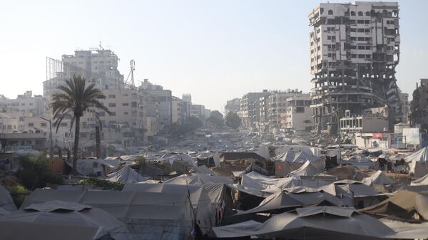 Gazze’de temel ihtiyaçlardan yoksun siviller zor koşullarda yaşıyor - Sputnik Türkiye
