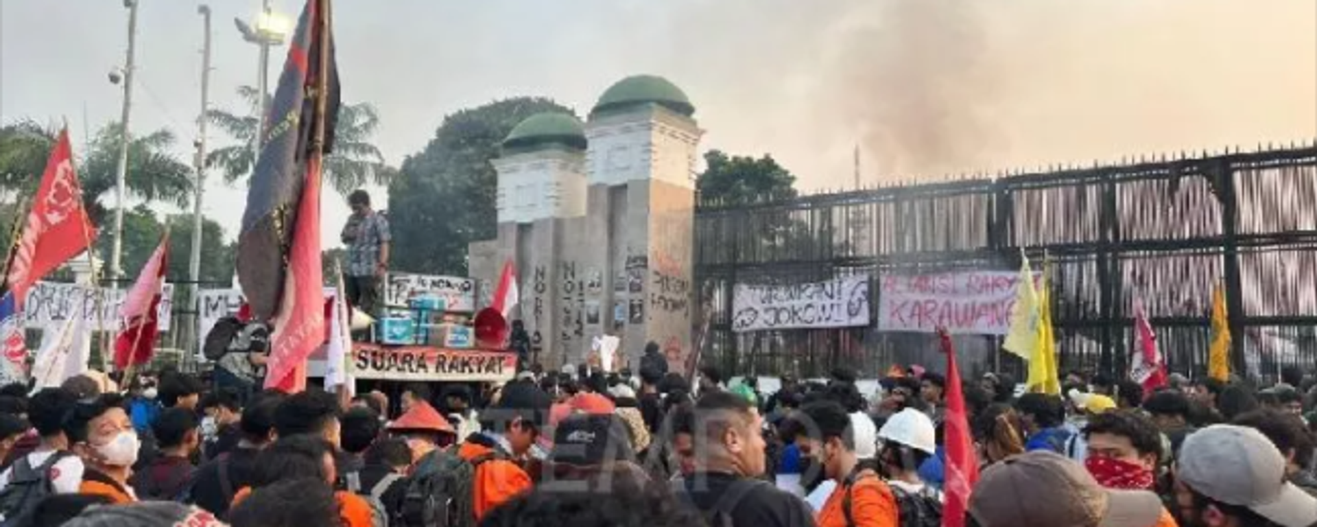 Endonezya protesto - Sputnik Türkiye, 1920, 31.08.2025