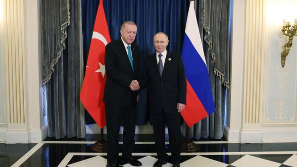 Putin ile Erdoğan görüştü - Sputnik Türkiye