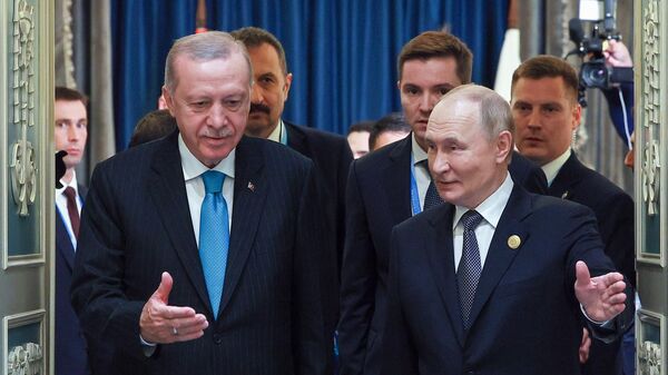 Erdoğan ve Putin - Sputnik Türkiye