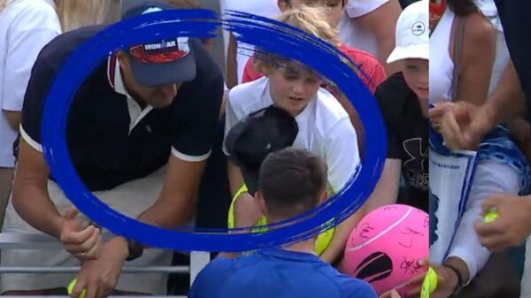 Milyoner CEO'nun bir çocuktan şapka çaldığı anlar viral oldu - Sputnik Türkiye