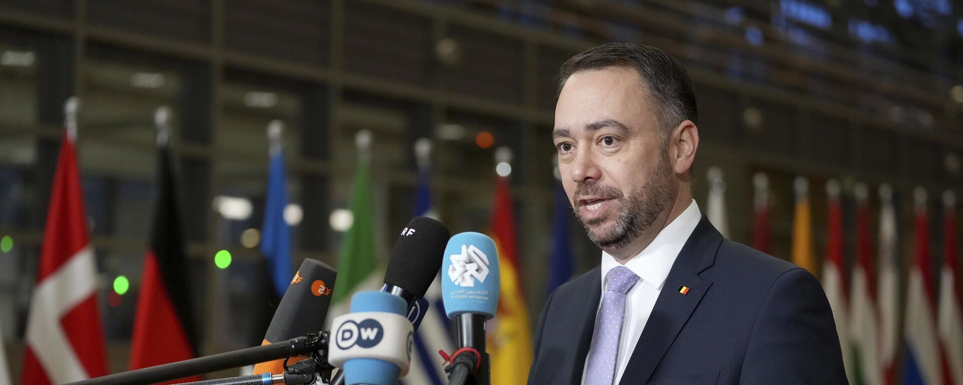 Belçika Dışişleri Bakanı Maxime Prevot - Sputnik Türkiye, 1920, 17.12.2025