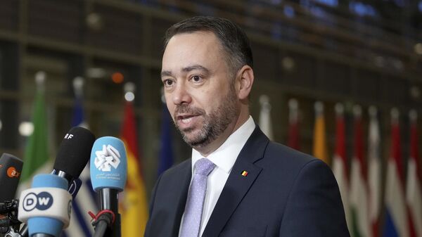 Belçika Dışişleri Bakanı Maxime Prevot - Sputnik Türkiye