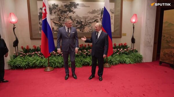 普京在中国会见斯洛伐克总理菲佐 - Sputnik Türkiye