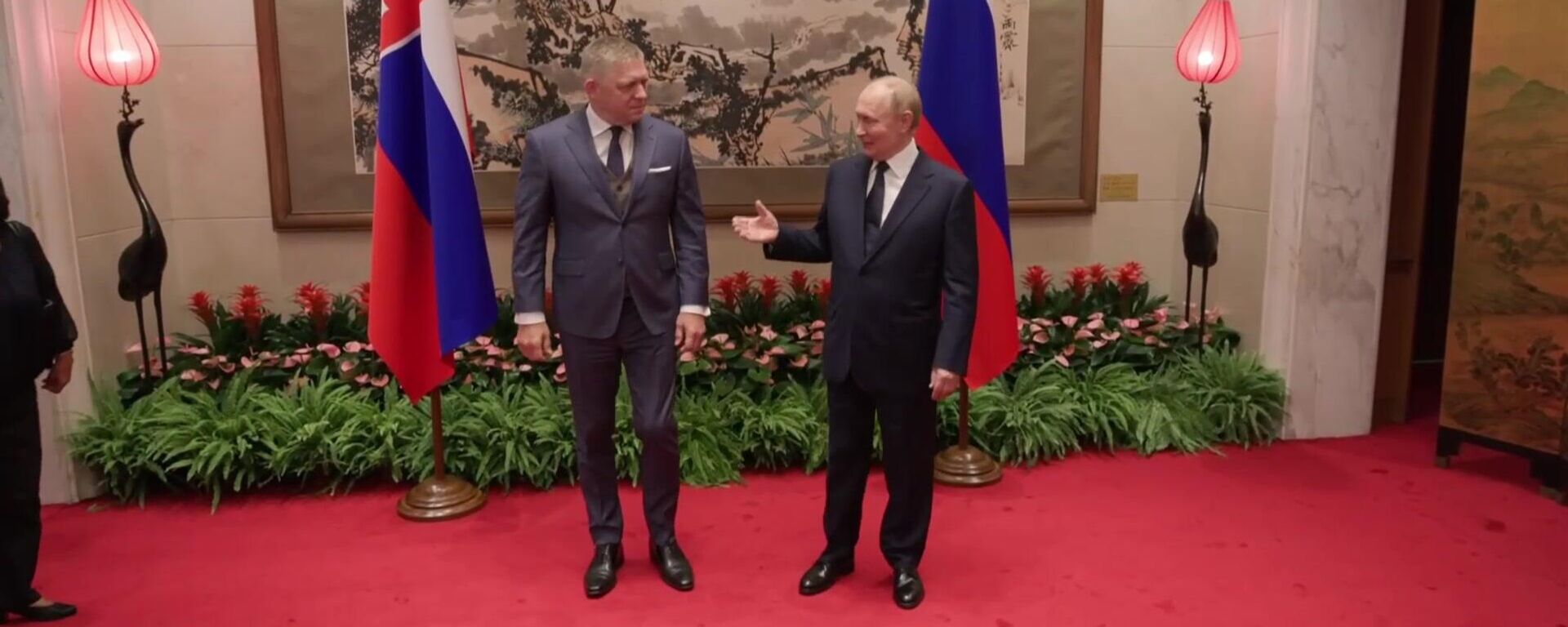 普京在中国会见斯洛伐克总理菲佐 - Sputnik Türkiye, 1920, 02.09.2025