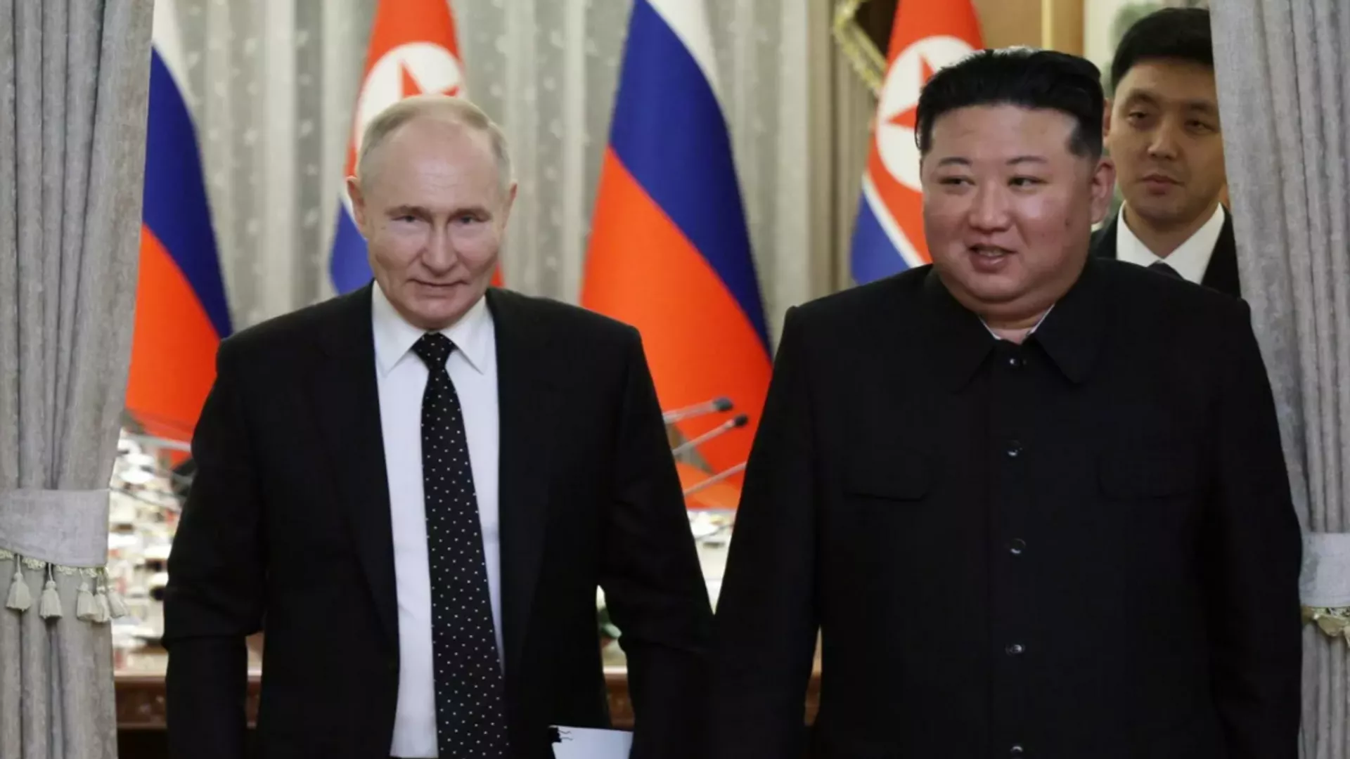 Vladimir Putin-Kim Jong-un - Sputnik Türkiye, 1920, 03.09.2025