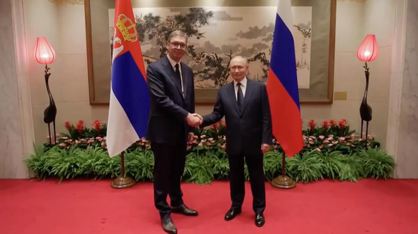 Valdimir Putin-Aleksandar Vucic - Sputnik Türkiye