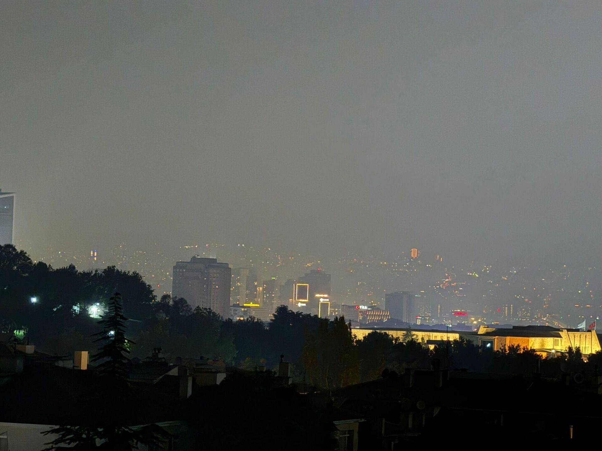 Ankara'da yoğun duman - Sputnik Türkiye, 1920, 03.09.2025