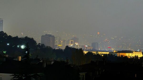 Ankara'da yoğun duman - Sputnik Türkiye