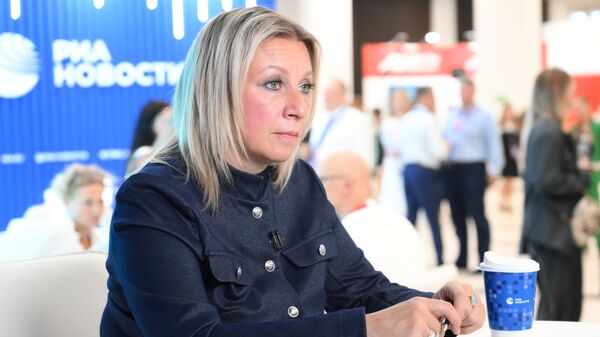 Rusya Dışişleri Bakanlığı Sözcüsü Mariya Zaharova - Sputnik Türkiye