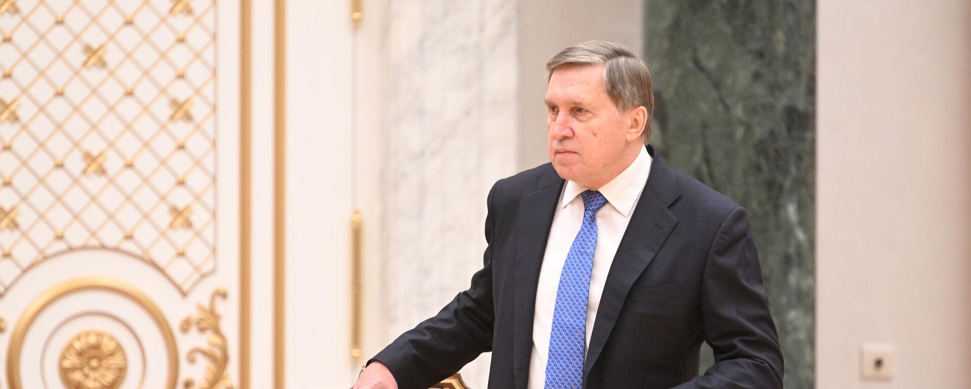 Yuri Ushakov, el asesor del presidente ruso para asuntos internacionales - Sputnik Türkiye, 1920, 03.09.2025