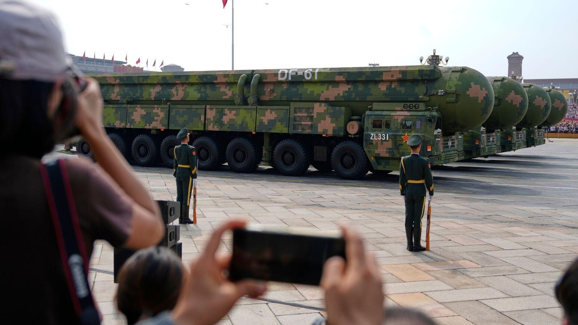 Çin'in kıtalararası balistik füzesi DF-61 - Sputnik Türkiye, 1920, 03.09.2025